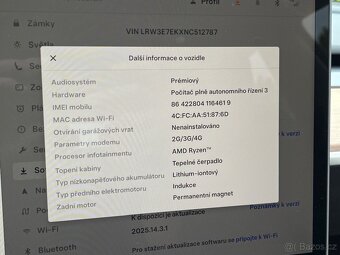 Tesla 3 Long Range Dual Motor 4x4, 366kw, rok 2022, DPH - 17