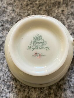 hrnek hrneček porcelán starý porcelán hrnek podšálek koflík - 17