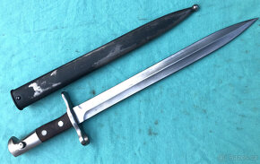 Švýcarský nožový bodák M1918 na pušku Schmidt-Rubin - 17