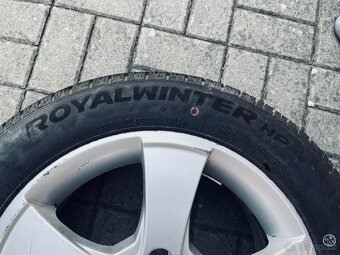 Originál alu kola Škoda R16 5x112 ET50 + Zimní pneu - 17