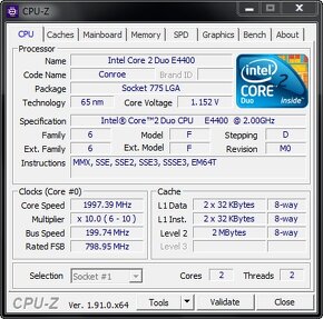Procesory Core 2 Duo, Dual - Core, ... pro LGA 775 - 17