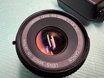 Canon F1 funkční zrcadlovka + 4 objektivy - 17