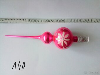 Vánoční, staré ozdoby, baňky - 17