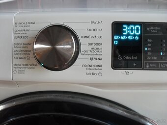 PRAČKA SE SUŠIČKOU SAMSUNG 9+5KG,APKA,DVÍŘKA ADDWASH, tř.A - 17