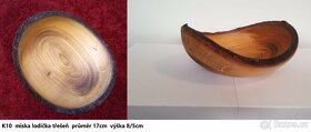 Dřevěné misky -krásný a praktický dárek - 17