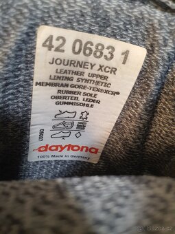 42 DAYTONA Journey XCR GTX Kožené boty na moto - 17