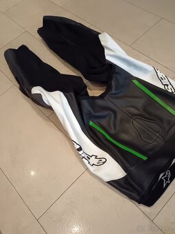 Alpinestars Motegi V2-Pánská kožená moto kombinéza, dvoudíl - 17