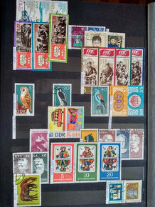 Poštovní známky v albu - německo - 17