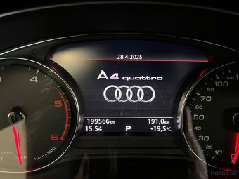 Audi A4 Avant 2,0TDI 140kW Quattro Sport LED B&O ACC 2017 - 17