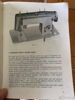 Nepoužitý legendární šicí stroj Lucznik Predom 438 - 17