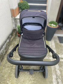 Jasmine Camino Černo-zlatý kočárek trojkombinace - 17