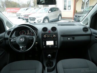 Volkswagen Caddy 1.6TDi 75kW, 7.míst, serviska - 17