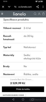 Odrážedlo Lionelo - 17