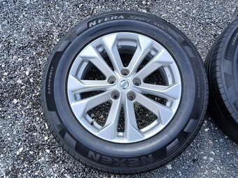Pěkná orig alu kola Nissan Qashqai 225/65/17" - 17