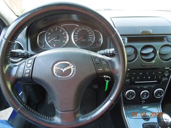 Mazda 6 kombi, 2.0i benzín 108kW, nová STK - 17