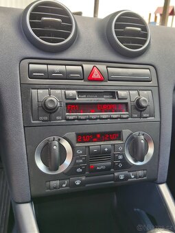Audi A3 1.9TDI 77kw,198TKM,Sportback,Výhřevy,2xklíč,ALU R16 - 17