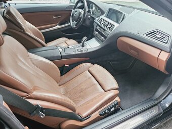 Bmw 640i 235kw Cabrio r.v 12/2010 Větráná.sed -Nové pneu . - 17