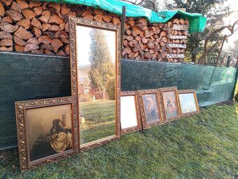 Starožitné obrazy a zrcadla - 17
