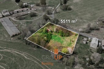 Prodej pozemku 5511 m2 s budovou 176 m2 - Nová Ves - Louka - 17