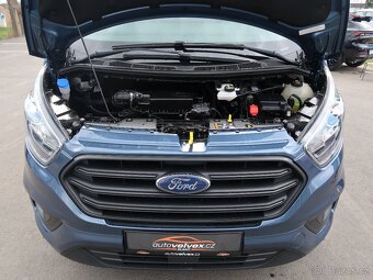 Ford Transit Custom 2.0TDCi,96kW,6míst,klima,tažné - 17