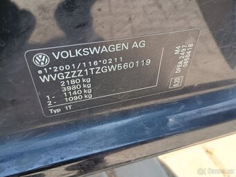 Prodám VW Touran 2.0 TDI 110kw - 17