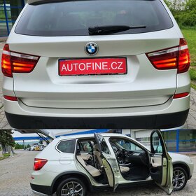 BMW X3 2,0 xDRIVE 2,0d DPH , PO ROZVODECH, PANORAMA, ALU - 17