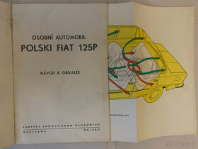 Polski Fiat 125p dílenské příručky + katalog ND + návod - 17