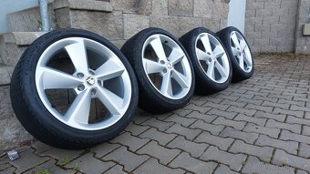 Alu kola Škoda R18 5X112 LETNÍ PNEU 225/40 R18 GOLUS - 17