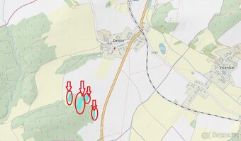 Prodej lesních pozemků k.ú. Dehtín - 17