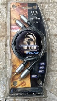 Prodám různé AV propojovací TV,audio,SVHS,scart atd. šňůry - 17
