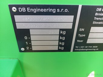 Mobilní prosévačka, třídička Traserscrreen DB-100T - 17