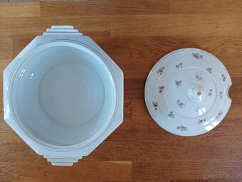 ART DECO PORCELÁNOVÁ TERINA HÁZENKA VD FRANCE - 17