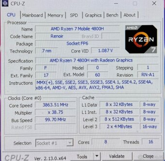 Notebook Asus ROG Strix G513 - TOP stav - 17
