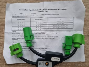 LED Moduly zadné dynamické smerovky Audi - 17
