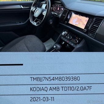 Škoda Kodiaq 2.0 TDI 110Kw CLEVER/Fulled/Kamera/Navi/2022 - 17