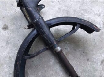 Originální Plexi sidecar bedna držák kulometu plachta - 17
