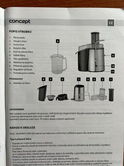 Odšťavňovač NOVÝ - 17