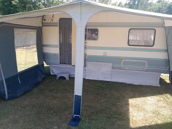 Karavan TEC 450 + velký předstan + nová STK + 100 km//h - 17
