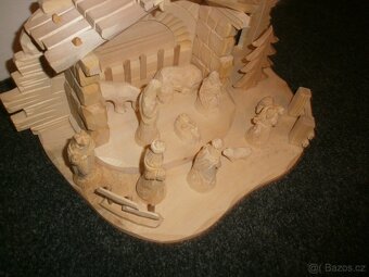 Dřevěný betlém 14B6 - 17