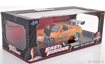 Model 1:18 Toyota Supra Brian's 1995 Movie Fast 2001 - 17