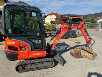 Prodám minibagr Kubota KX 16 - 17