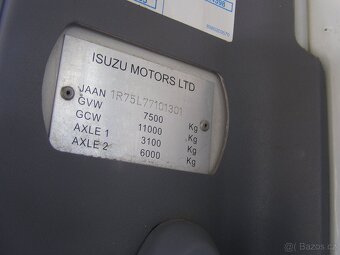 ISUZU NQR  7.5T  3stranny sklapec 1 majitel - 17