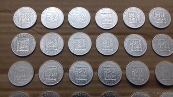 Stříbrné ČSR koruny 50x 10 Kčs a 8x 20 Kčs Ag 700/1000 - 17
