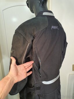 Vel. 4XL Mohawk MVS-1 Kůže / Textil bunda na moto BMW - 17