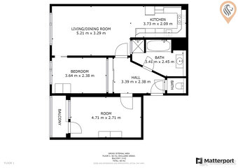 Prodej světlého bytu 3+kk, 62 m² v žádané lokalitě města Ber - 17