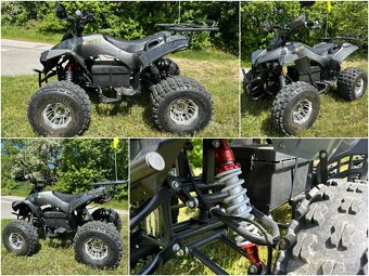 Elektrická čtyřkolka Warrior Deluxe XL 1500W 60V carbon - 17