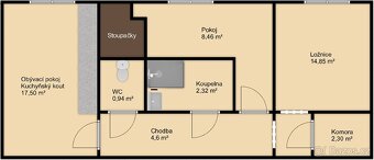 Prodej bytu 3+kk - Rychtaříkova - 17