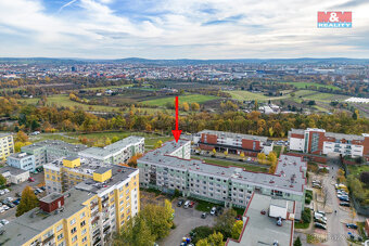 Pronájem bytu 2+kk, 38 m², Plzeň, ul. Bzenecká - 17