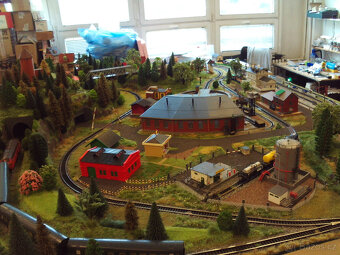 Kolejiště H0 250 x 160 cm - 17