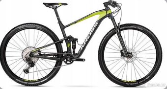Celoodpružené MTB kolo Kross 3.0 Carbon-velikost M kola 29” - 17